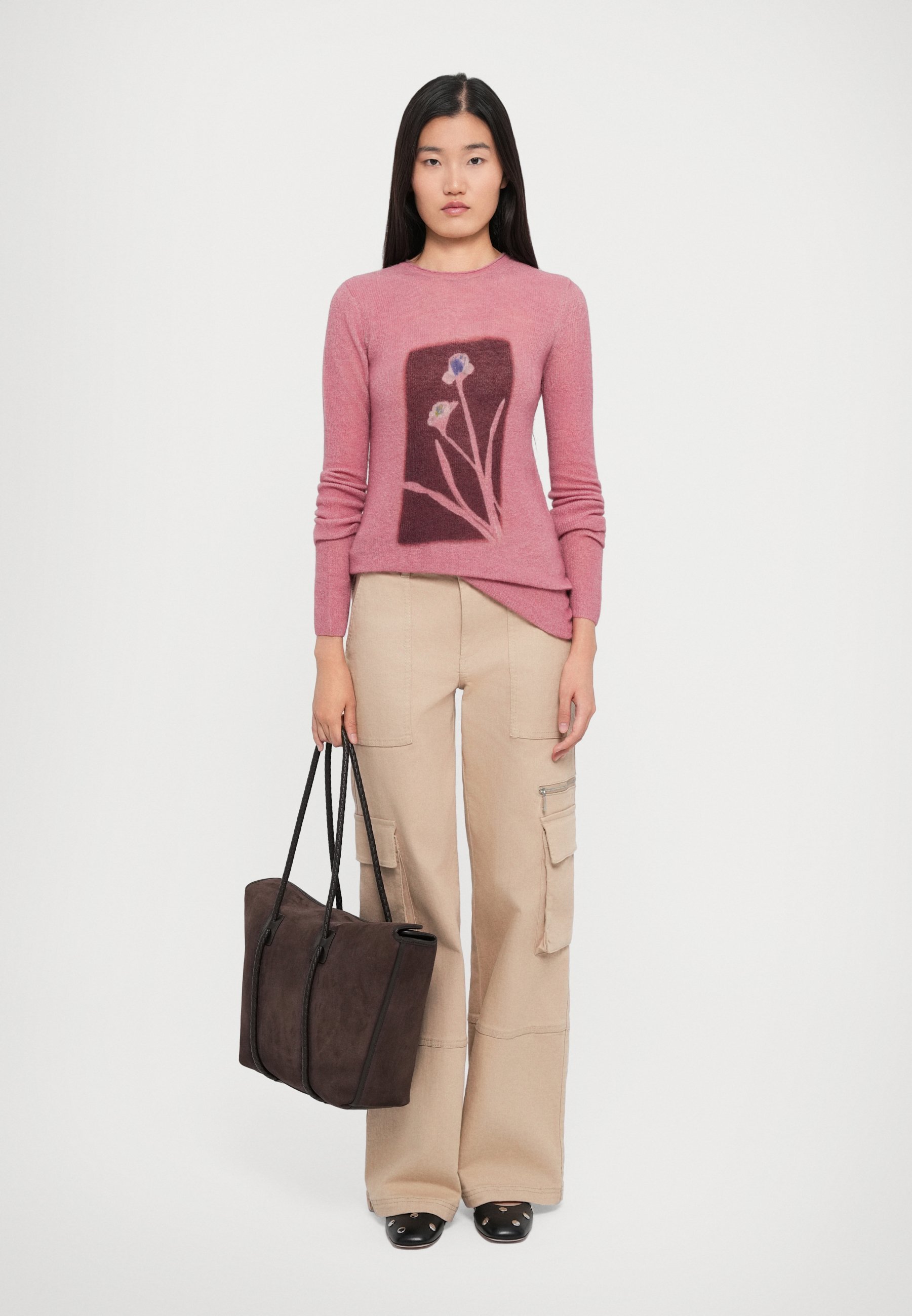 Ecco FORNA – Borsa tote – marrone scuro