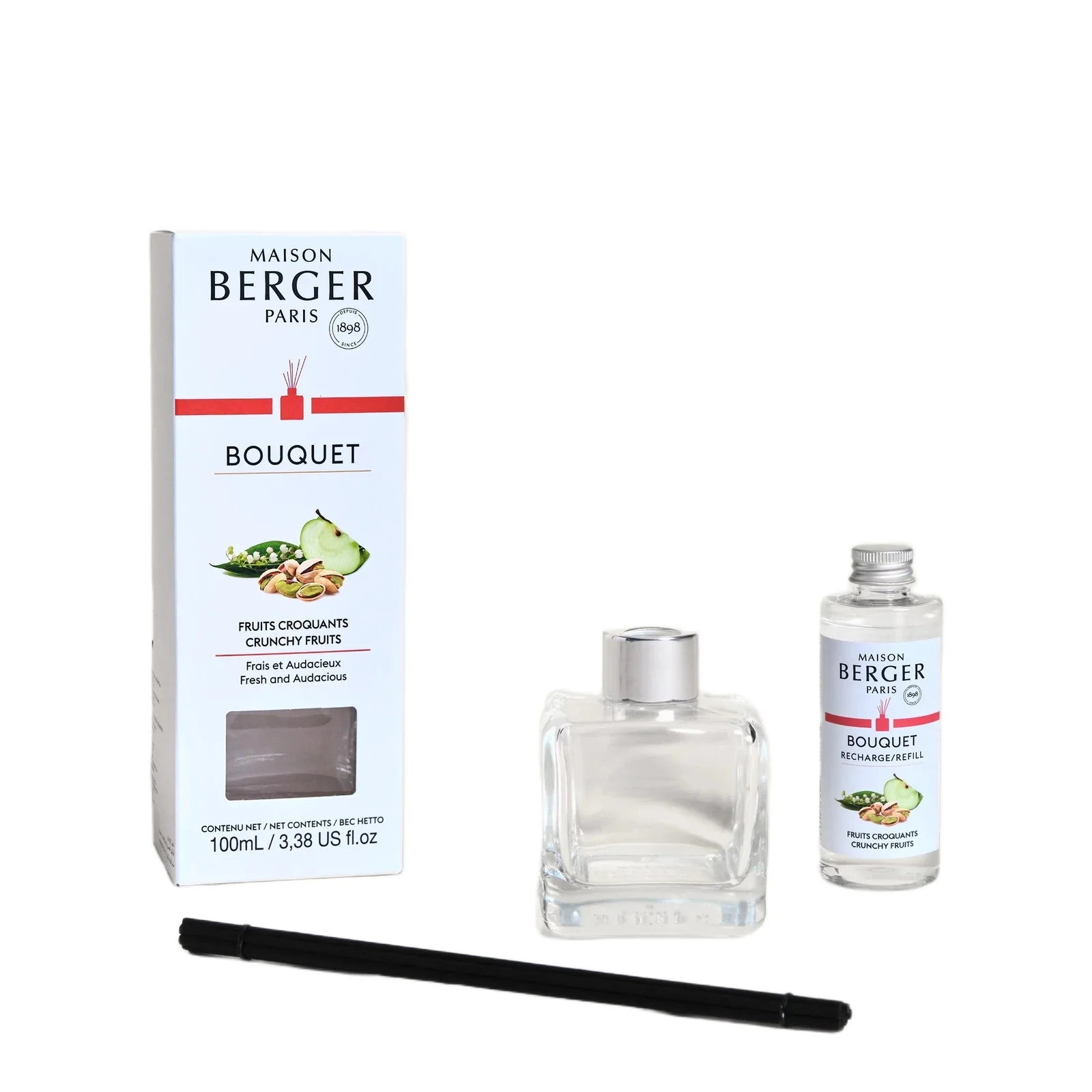 Bouquet Parfumé Bouquet Cube - Fruit Croquants - Diffusore di Profumo, Profumo per Diffusore