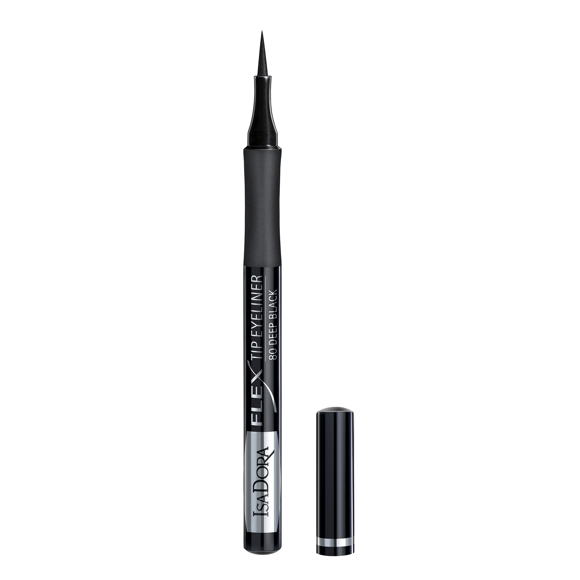 Tuș de ochi mat Flex Tip 80 Deep Black - Isadora