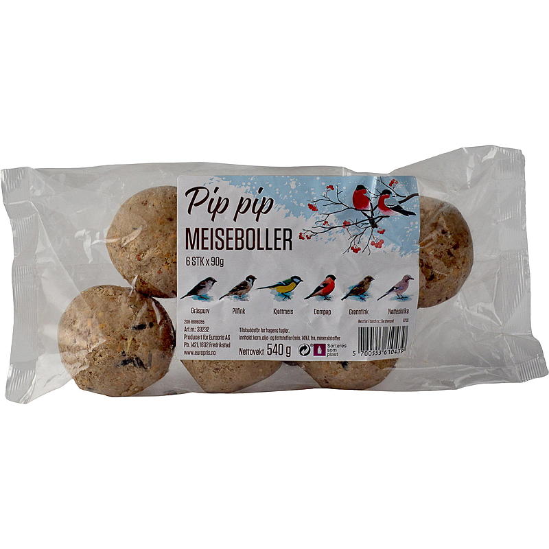 Petits pains Pip-pip Mist Buns, paquet de 6, 90 g