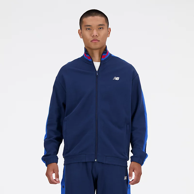 Największe hity Homme Sportswear z pełnym zamkiem - NB NAVY