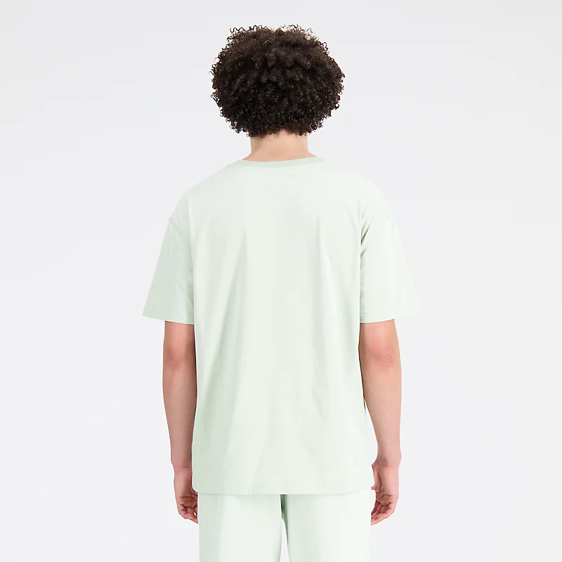 Koszulka unisex Uni-ssentials Cotton - SILVER MOSS