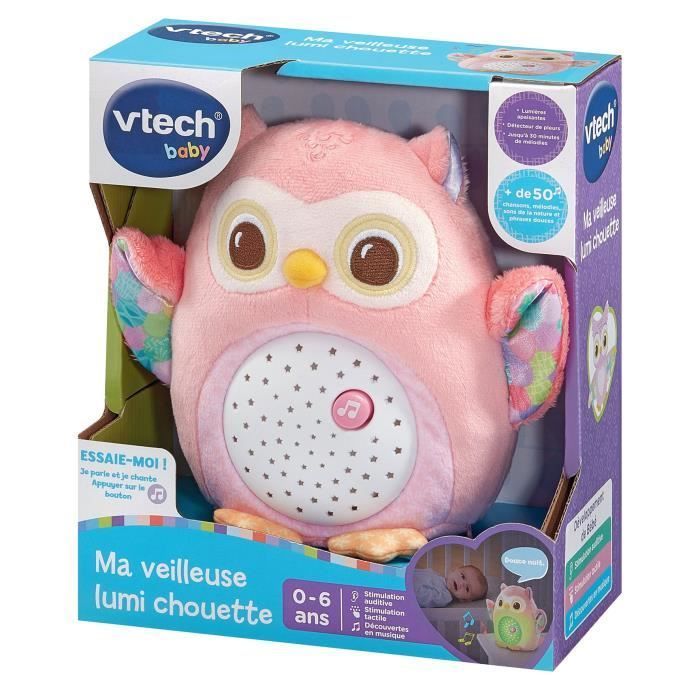 VTECH MY LUMI NACHTLAMPJE ROZE UIL