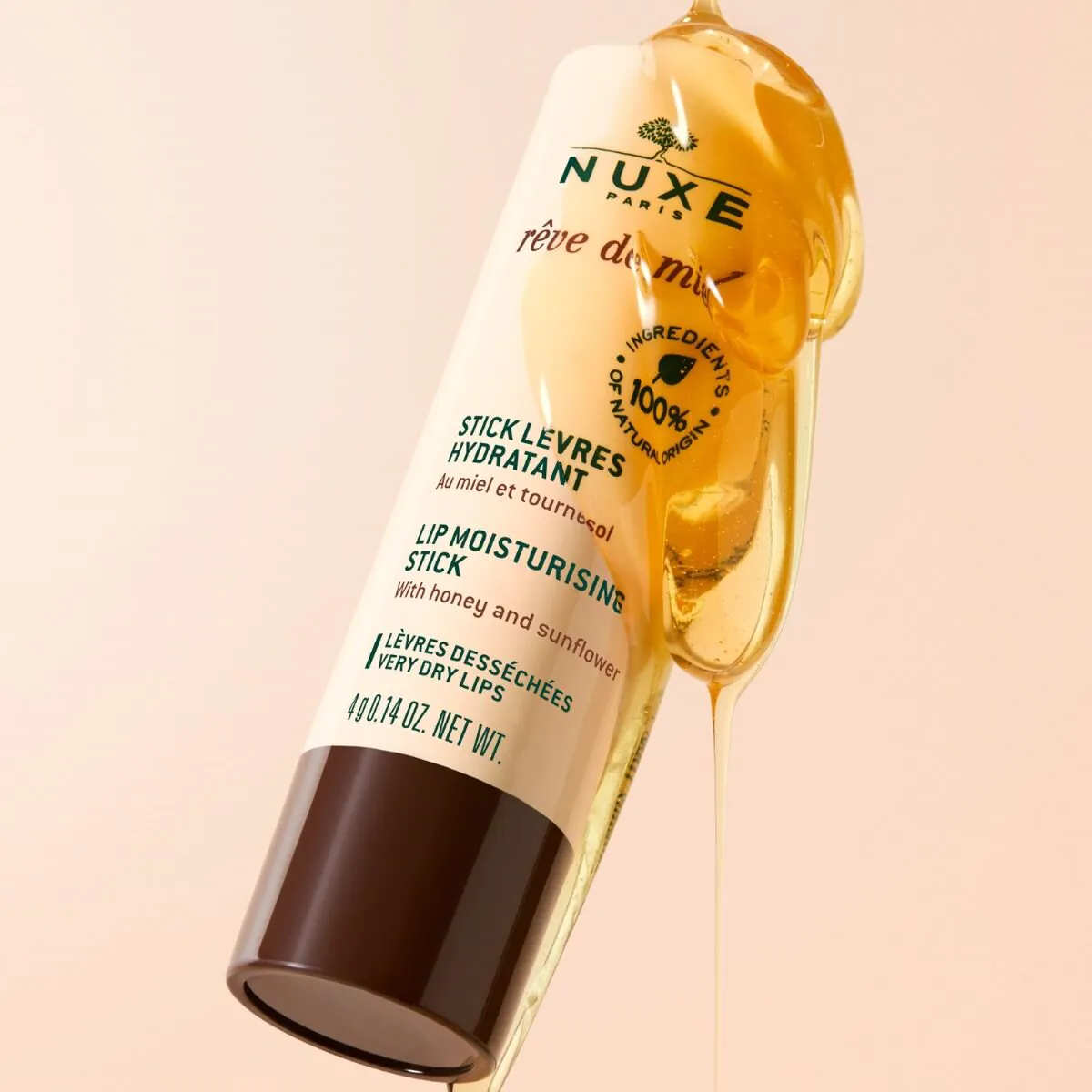 Nuxe Rêve de Miel® Nawilżająca pomadka do ust