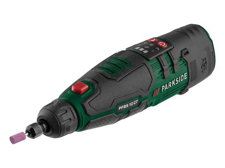 PARKSIDE® Tarkkuuspora/hiomakone ilman johtoa PFBS 12 C7, 12 V