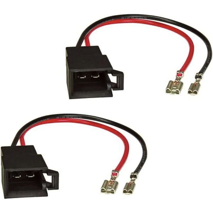 Cables adaptadores para altavoces de coche - SVATV - Paquete de 2