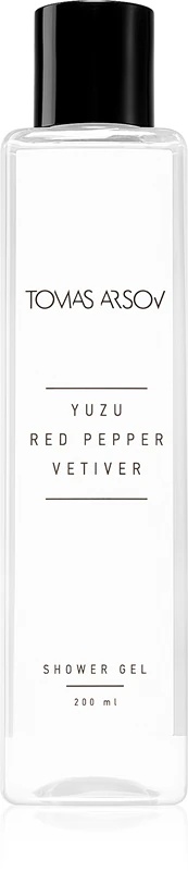 Tomas Arsov Yuzu Red Pepper Vetiver mitrinoša parfimēta dušas želeja