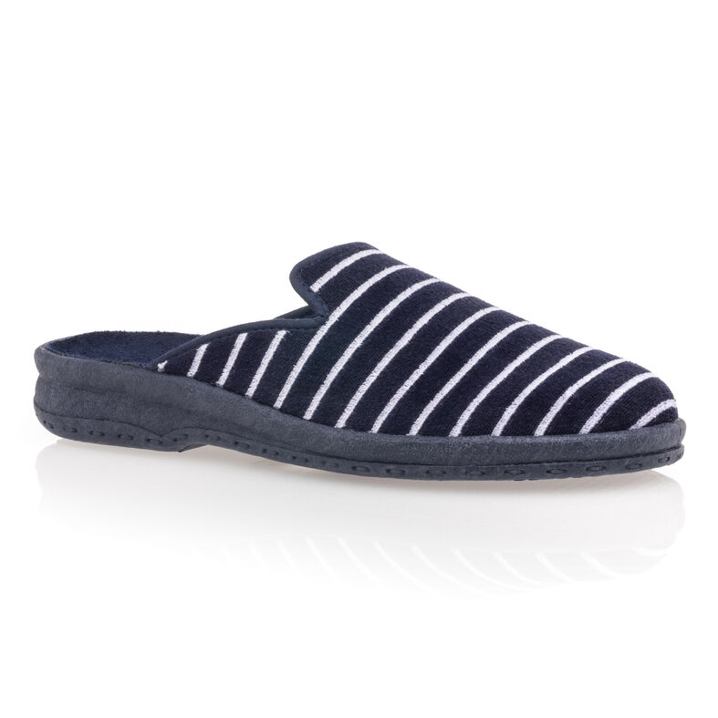 Pantoufles Homme Bleu