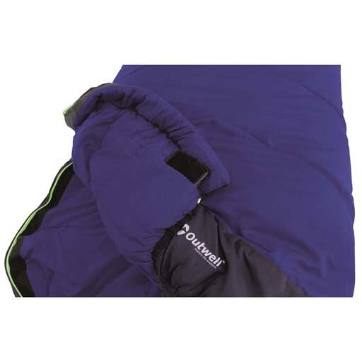 Outwell Saco De Dormir Convertible Junior Azul Marino