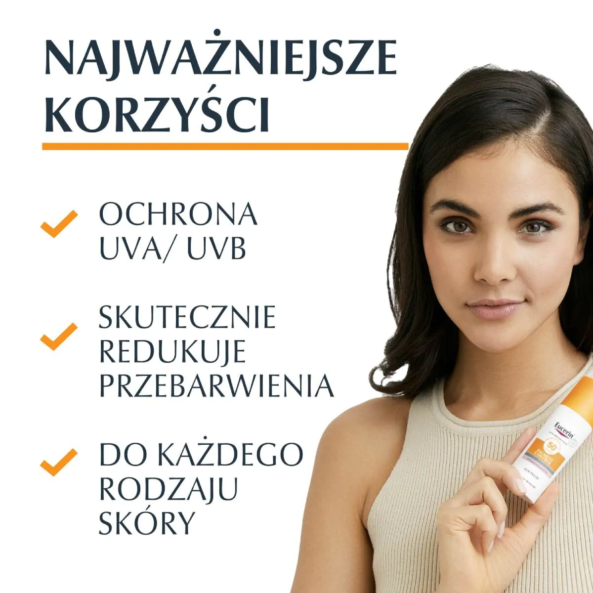 Eucerin Pigment Control SPF 50+ Fluid Ochronny przeciw Przebarwieniom