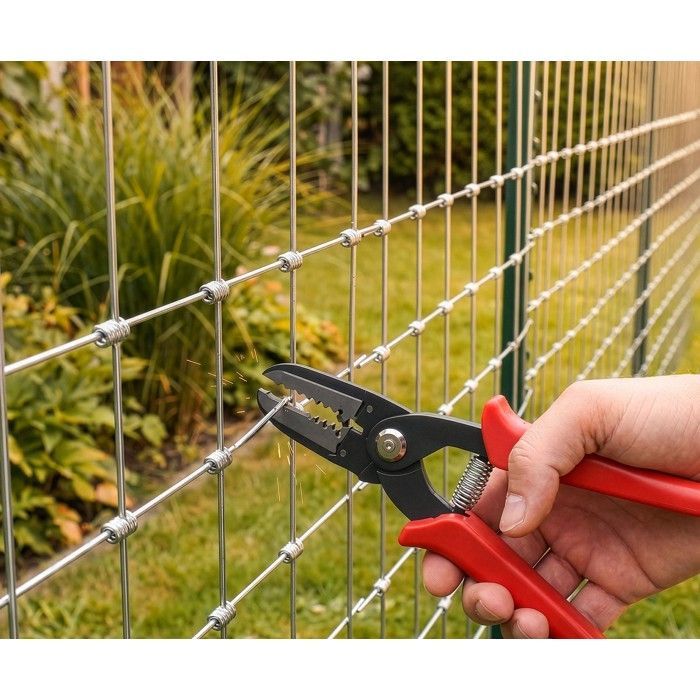Valla de acero galvanizado para caza, malla de 15 cm, 150 cm x 50 m