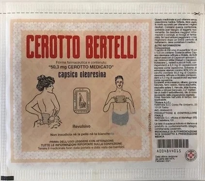 KELEMATA Bertelli parche mediano 192 mg 12,5 x 16 cm 1 unidad Oleorresina de Capsicum