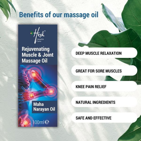 Hesh Maha Narayan Öl - Muskelmassageöl