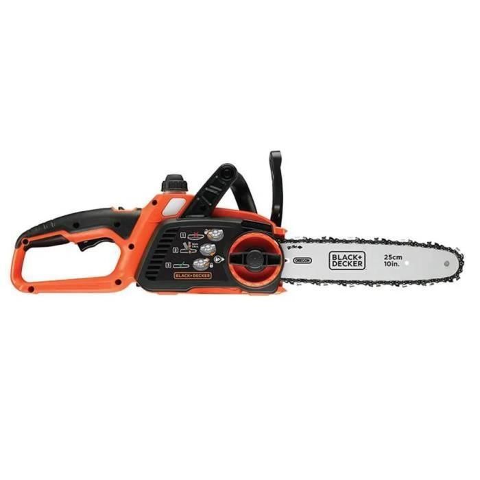 Motosierra eléctrica inalámbrica - BLACK&DECKER - GKC1825LB-XJ - 18V - 25cm - Batería no incluida