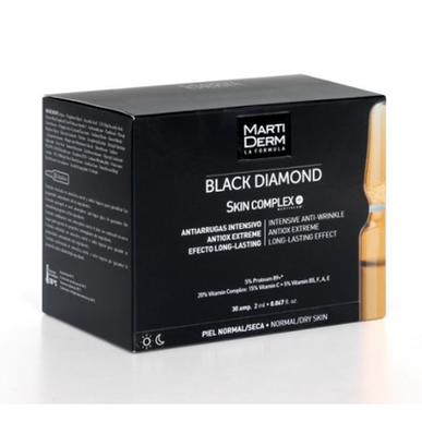 Martiderm Black Diamond Skin Complex ampule, intenzivne antioksidativne ampule protiv bora, 30 x 2 ml