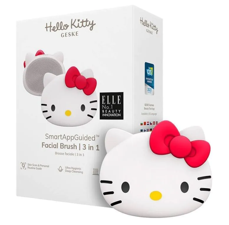 Geske Facial Brush 3in1 Szczoteczka do czyszczenia twarzy Hello Kitty