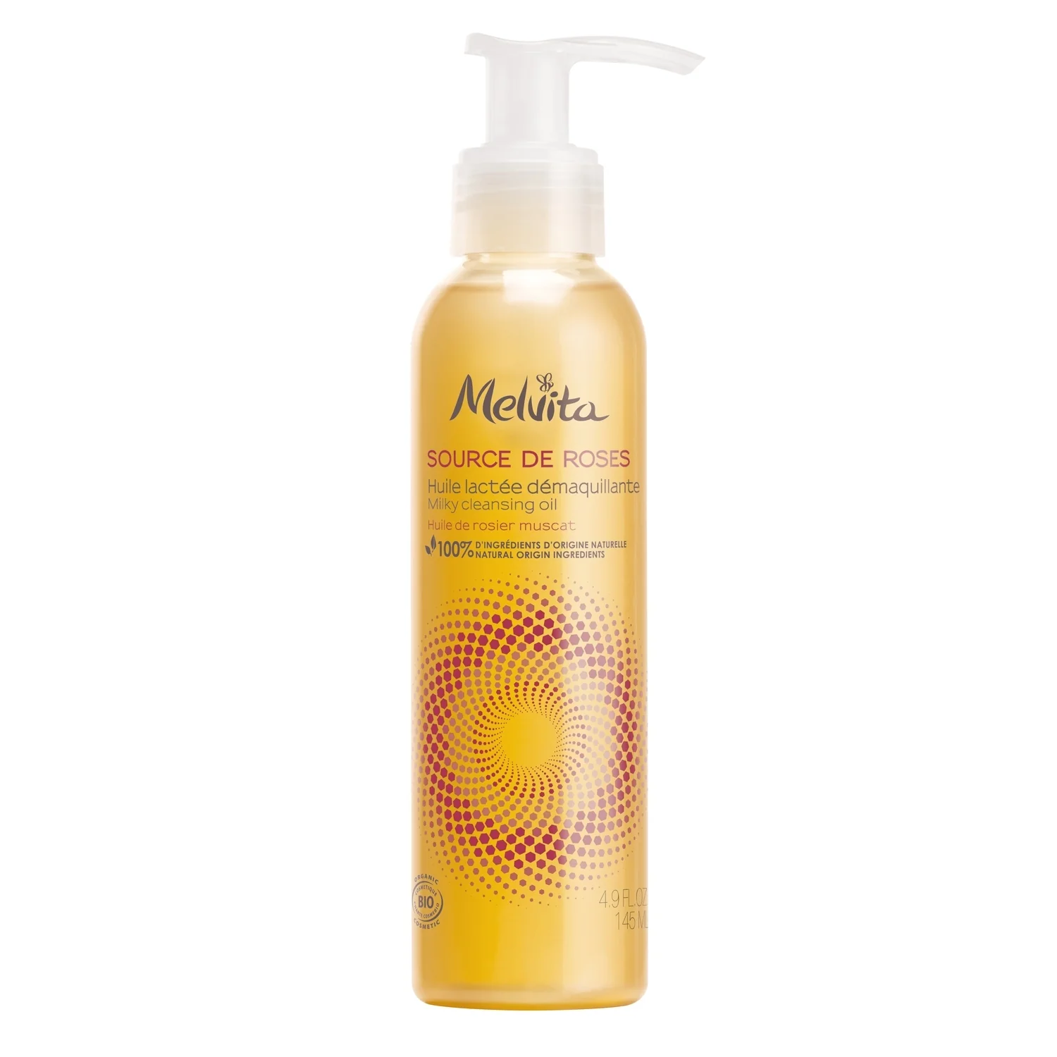 Source de Roses Huile Lactée Démaquillante - Olio detergente viso