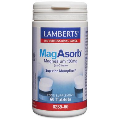 Lamberts Magasorb (magnesiumsitraatti) 60 tablettia 60 tablettia