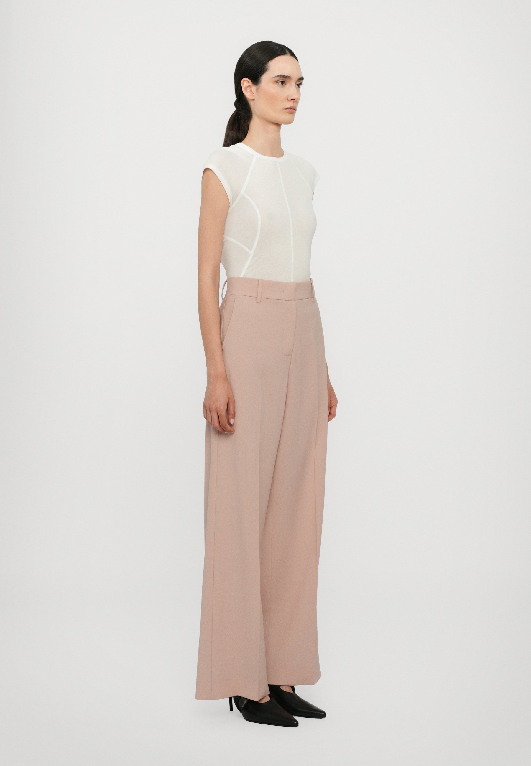 WEEKEND MaxMara VISUAL - Broek - poeder