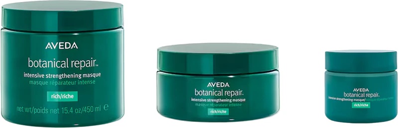 „Aveda Botanical Repair™“ intensyviai stiprinanti kaukė. Giliai maitinanti kaukė.