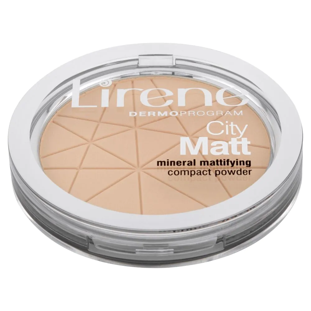 Lirene City Matt mineralny puder matujący, 01