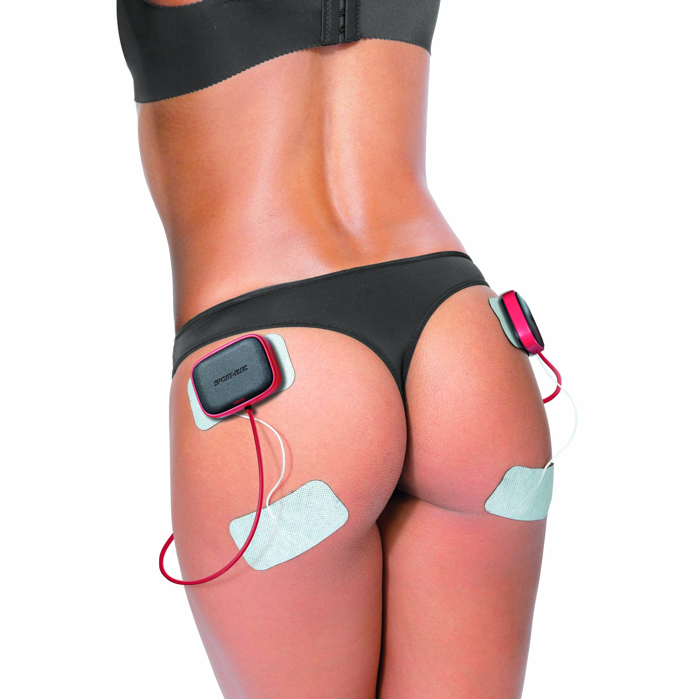 Electroestimulador Muscular Multisport Pro 4 Canales 14 Programas Sport-elec Conexiones Snaps