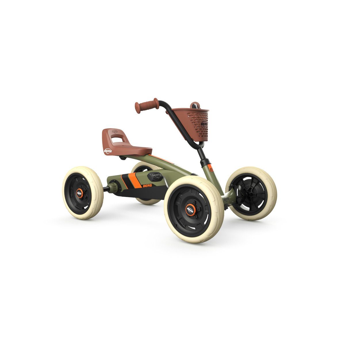 Rodas para veículos infantis Berg, kart a pedal Berg Buzzy Retro Green