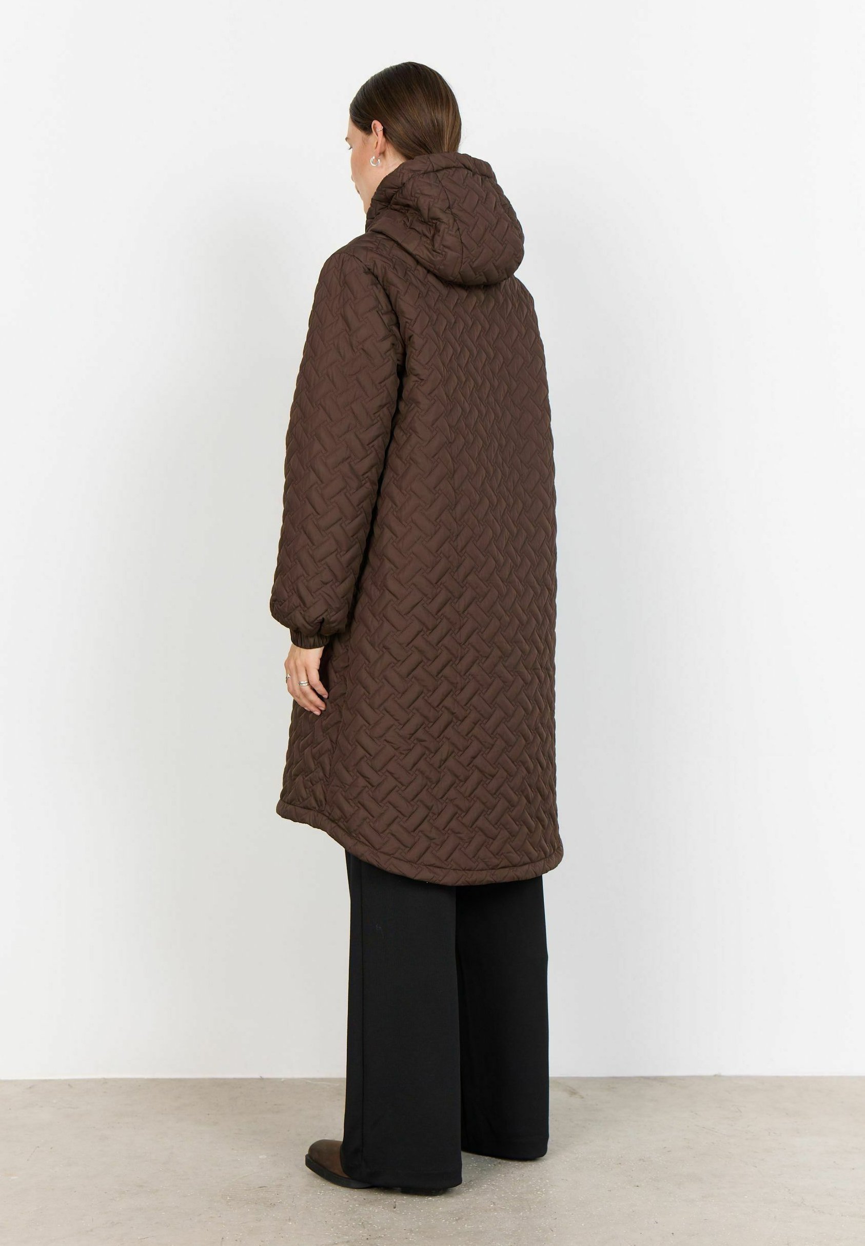 Soyaconcept FENYA - Cappotto invernale - salsa al cioccolato fondente
