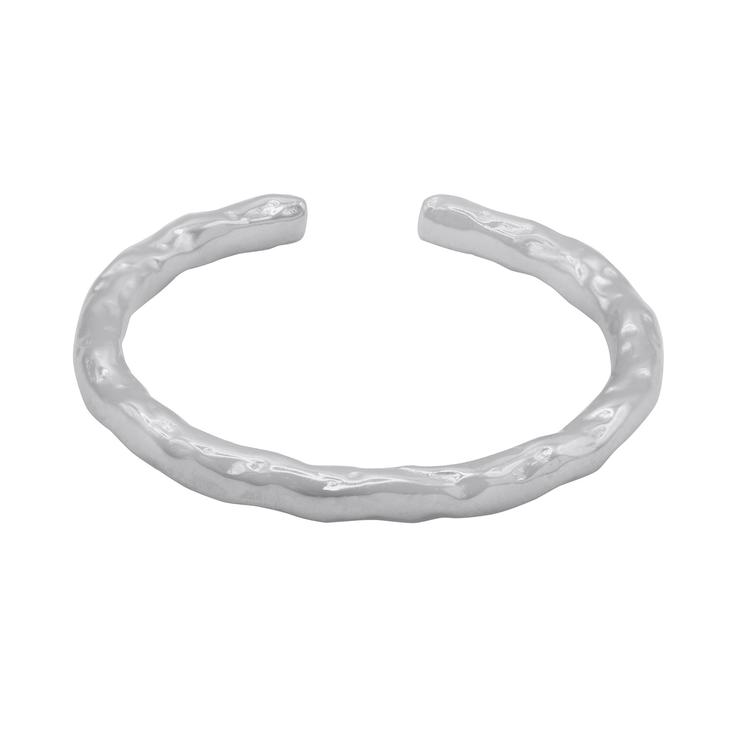 Heideman Bague Quinc couleur argentée polie
