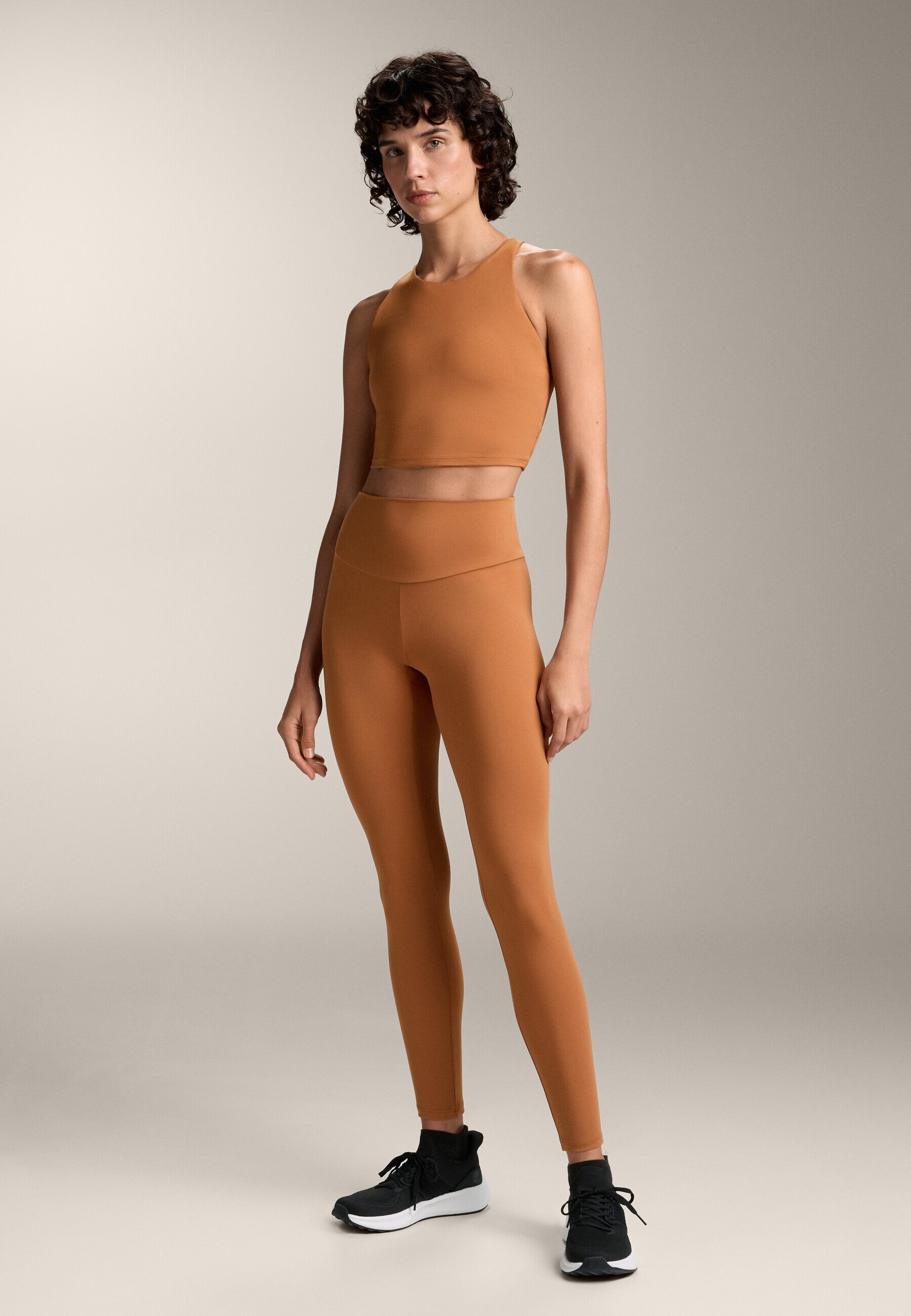 OYSHO COMFORTLUX STRAP WITH CUPS - Top - bronzový