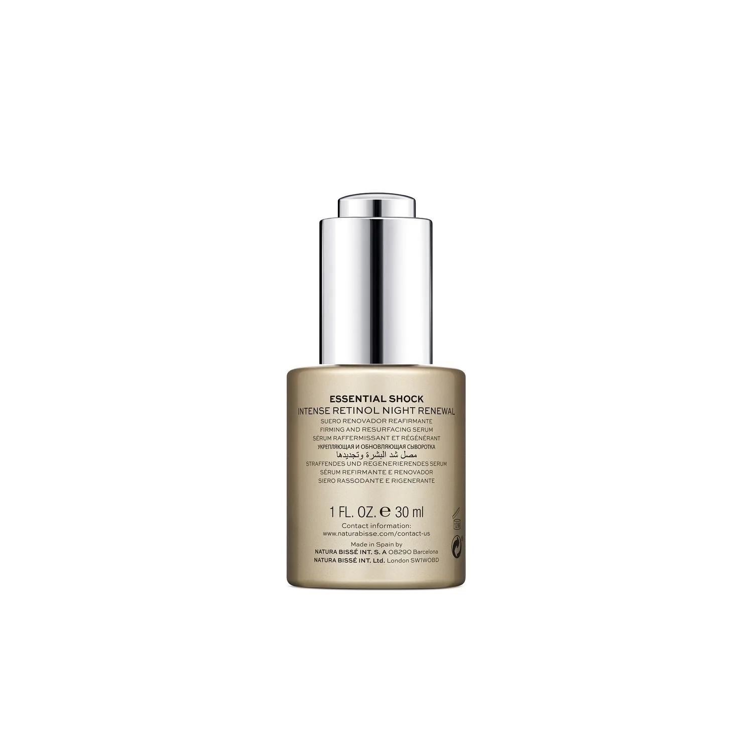 Essential Shock Intense Retinol Night Renewal - Siero viso antirughe, Tratt.viso notte antirughe