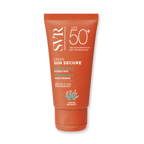 SVR SUN SECURE SPF50+ hydratační opalovací krém na obličej 50ml