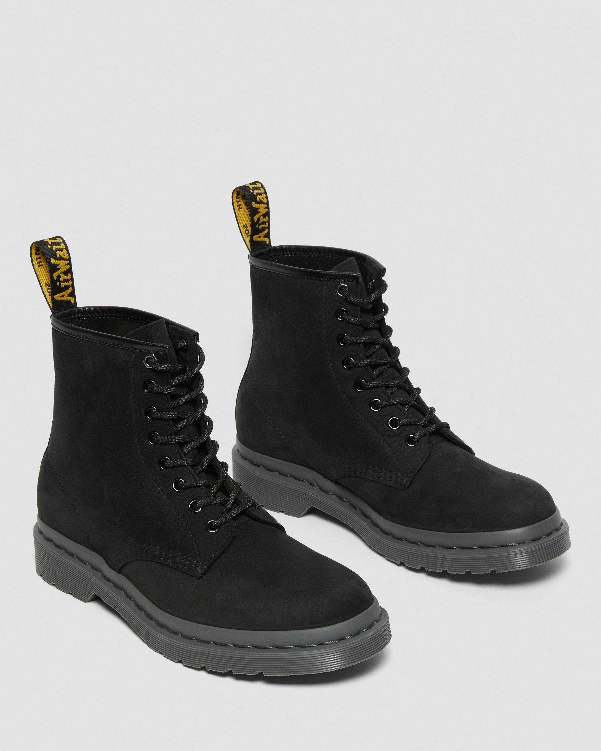 1460 Mono Milled Nubuck Leather Lace Up Boots