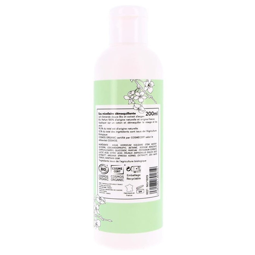 NIJIKO Eau Micellaire Bio pour Peau Sèche