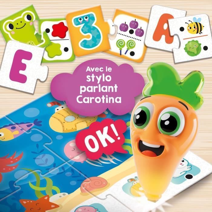 Talking Pen - Educational Game - CAROTINA BABY - 20 games - Ages 2+