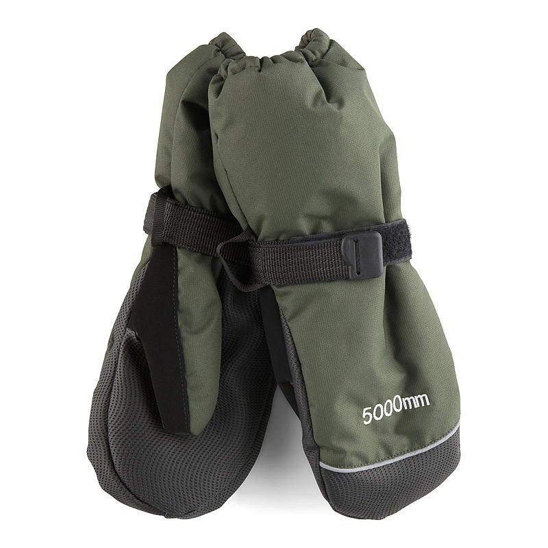 Aå Mittens met lange schacht, maat 2-7 jaar, militair