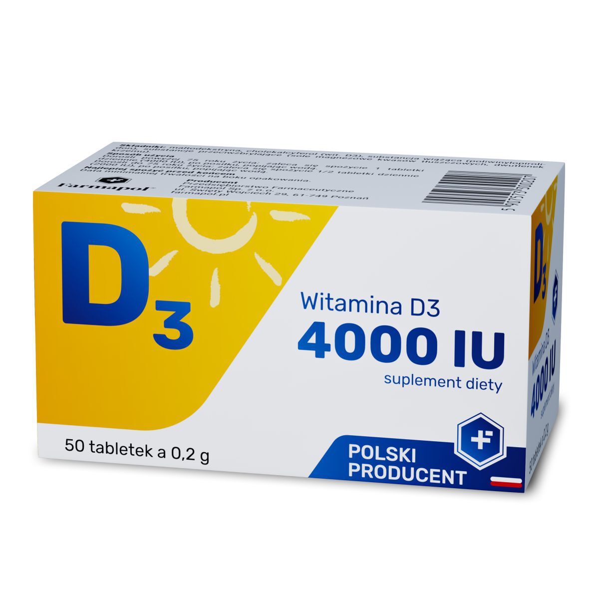 Vitaminas D3 4000 TV