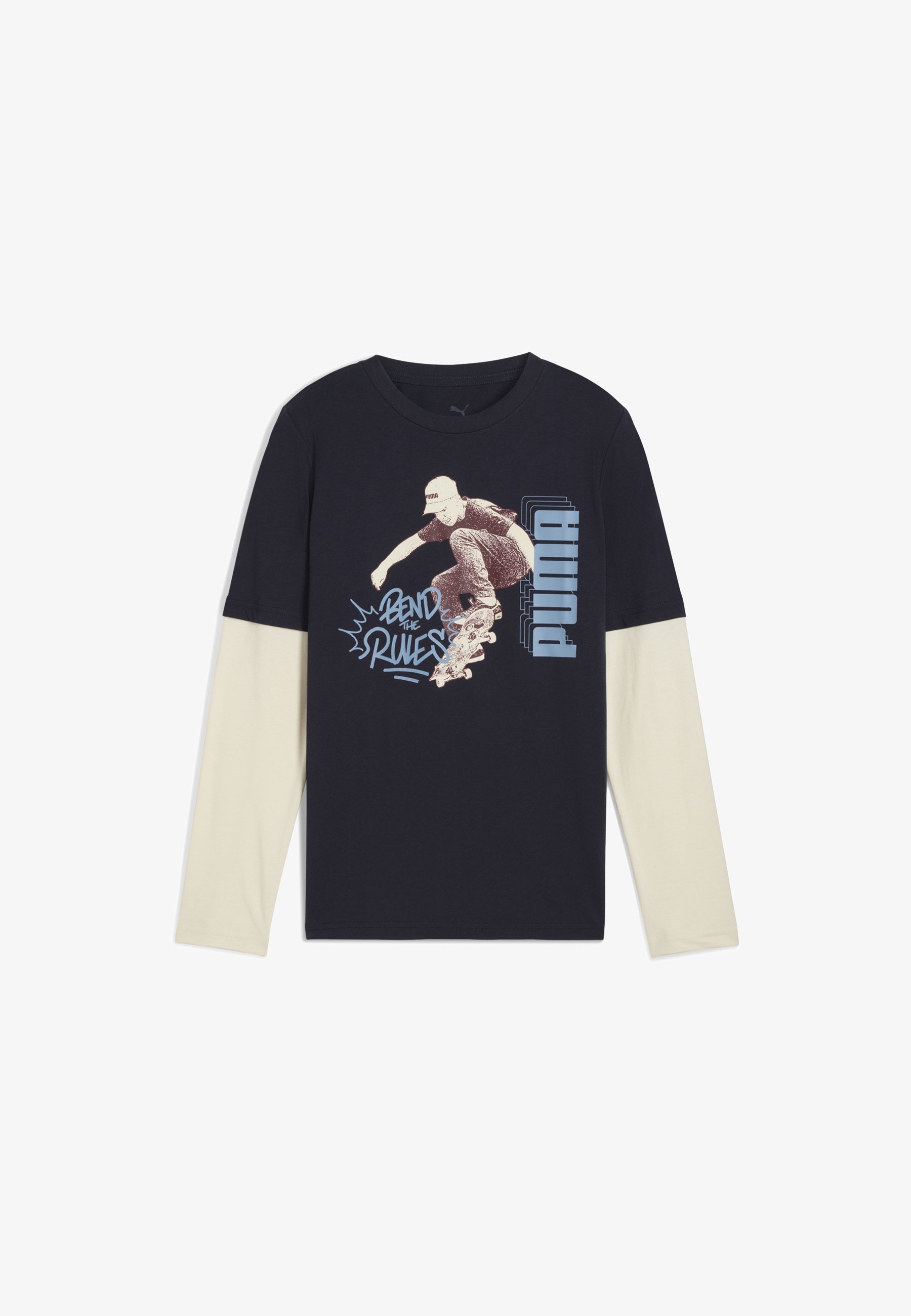 Puma MID90S LAYERED - Top met lange mouwen - nieuw marineblauw