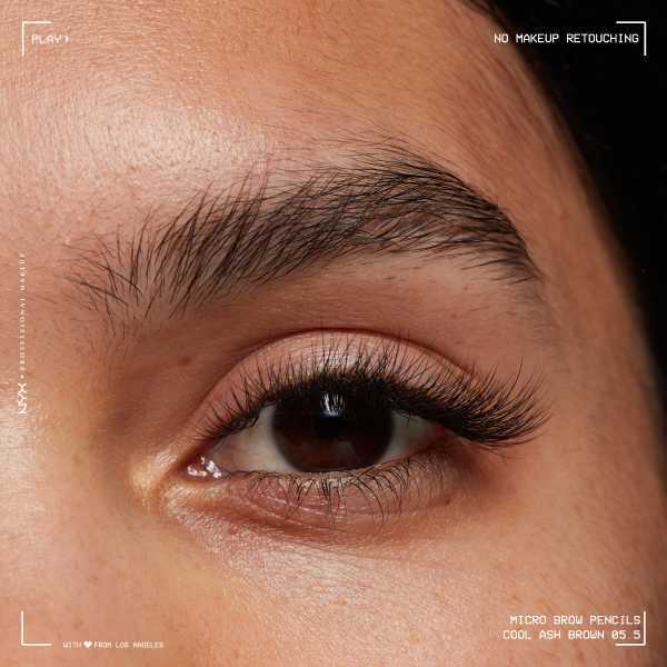 Matita per sopracciglia Micro Brow di Nyx Professional Makeup - Marrone cenere