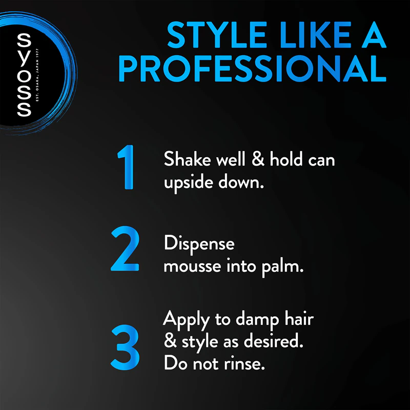 Mousse de Volume Syoss para dar volume aos cabelos