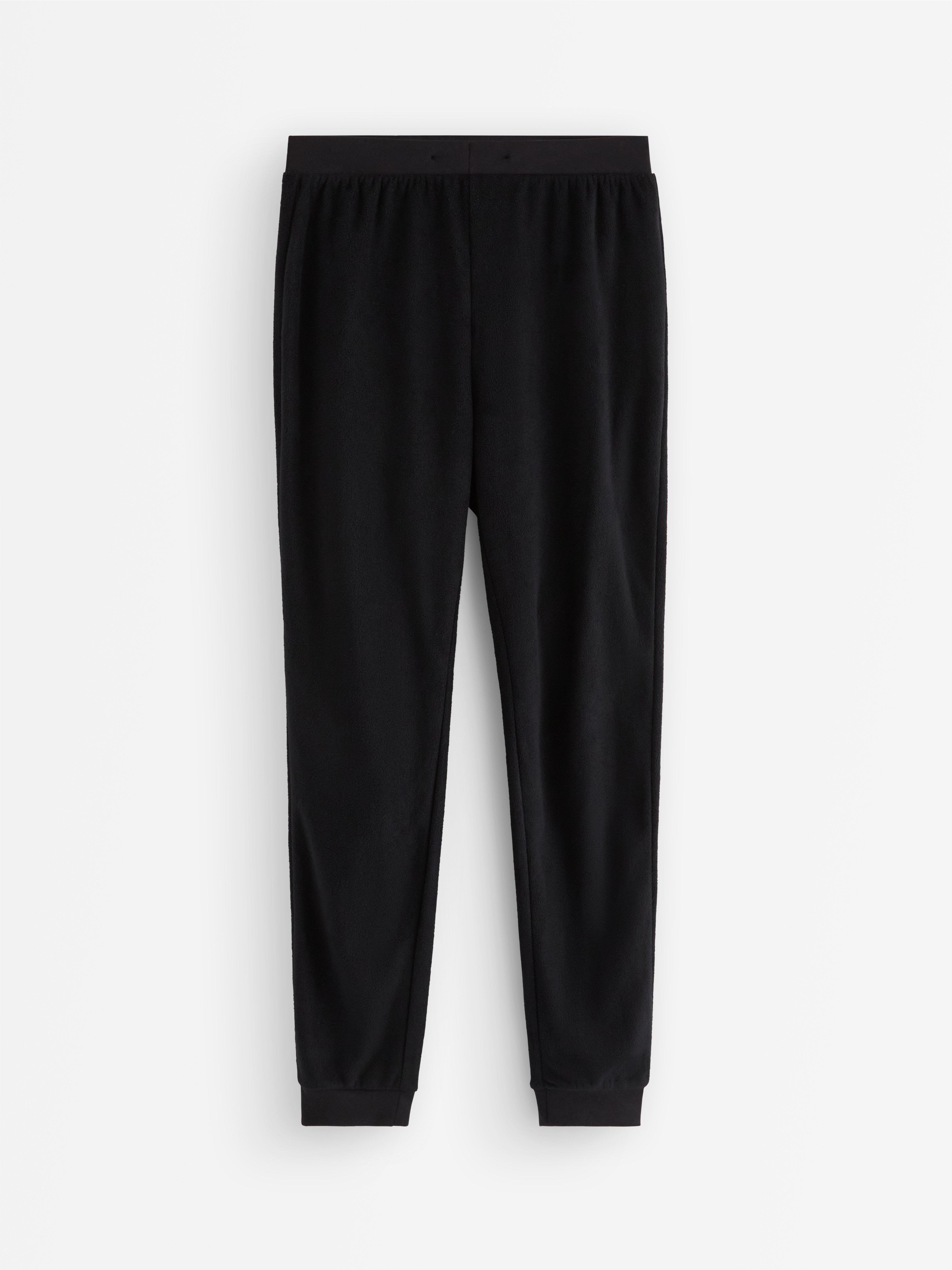 Mjukisbyxor a microfleece Black