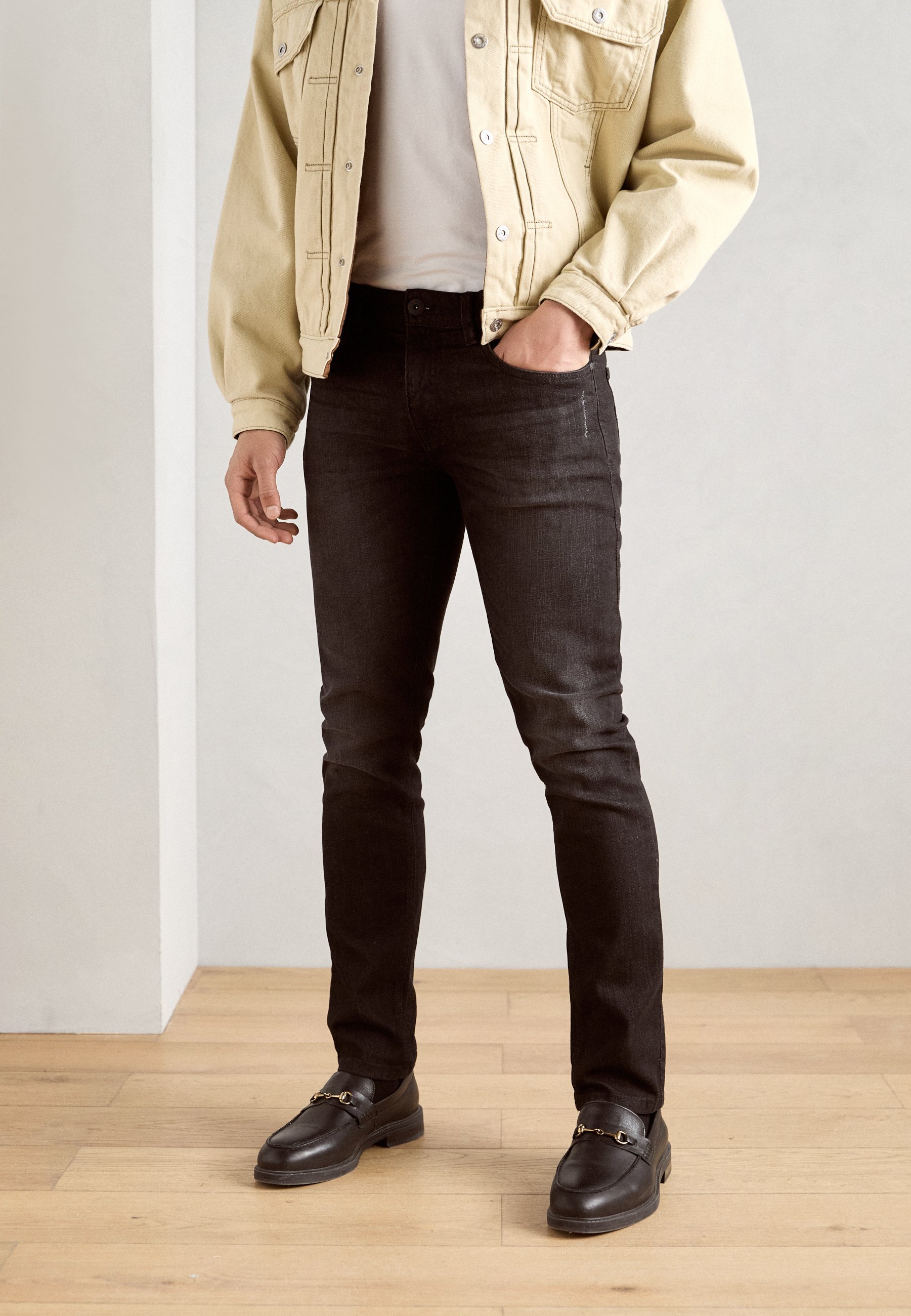 INDICODE JEANS Slim fit jeans - zwart
