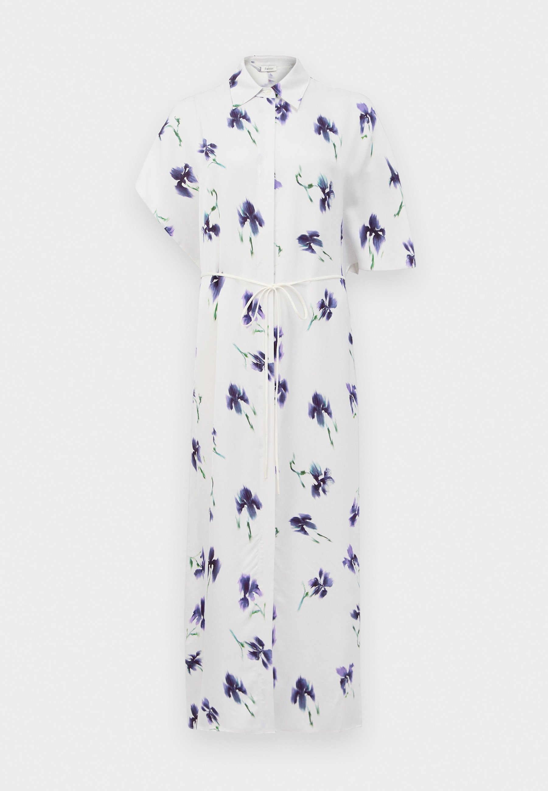 Rodebjer IRIS - Overhemdjurk - lavendel/grijs