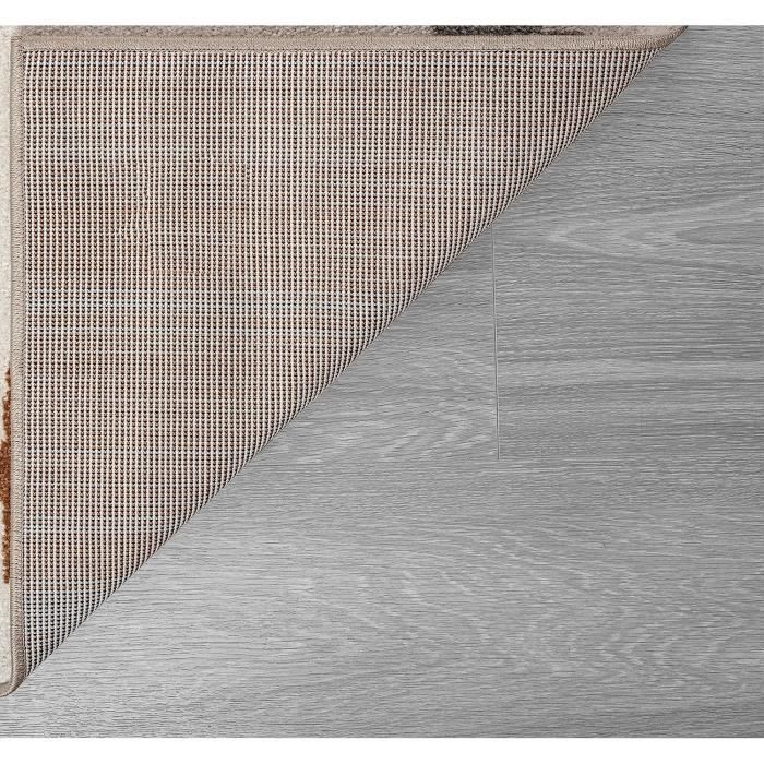 Alfombra infantil - The Carpet SOUND - Arcoíris crema - 120x170 cm - Moderna y suave