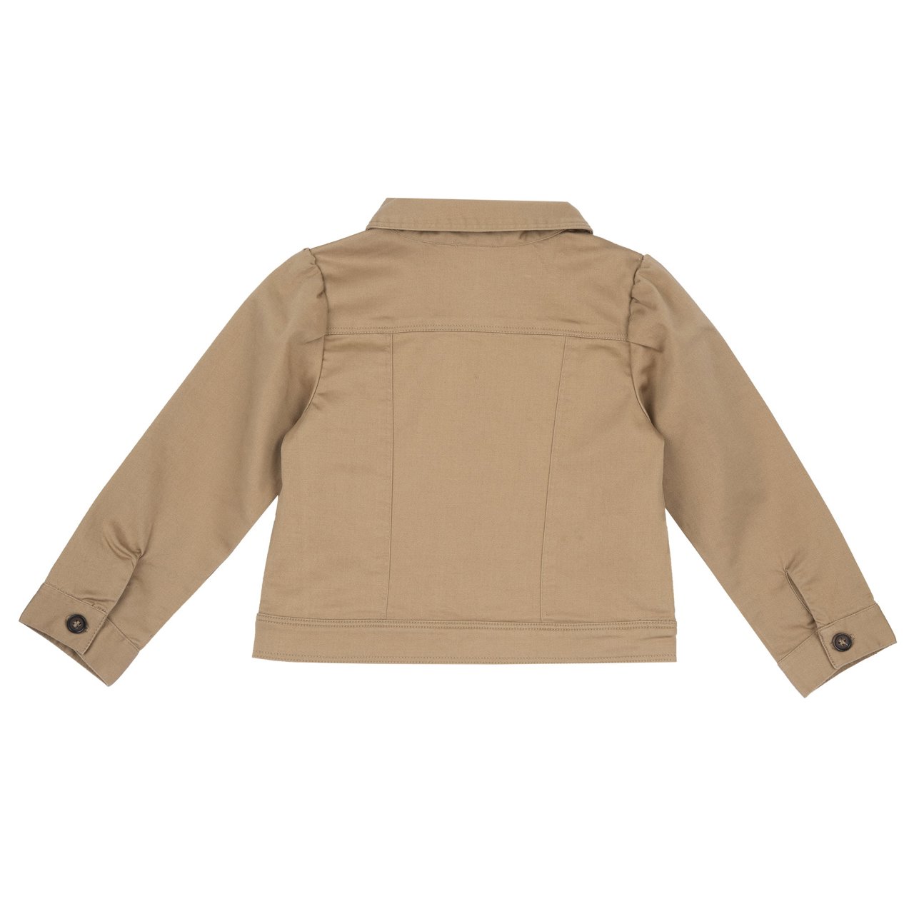 Baumwolljacke mit Satin-Effekt