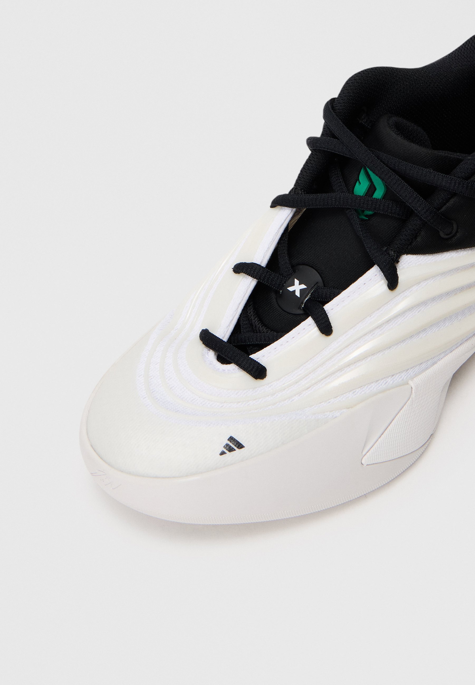 adidas Performance DAME X UNISEX - Basketbalschoenen - core black/court green