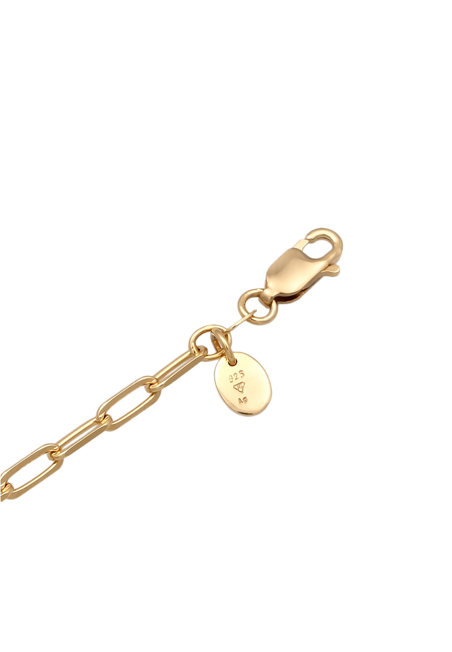 Elli PREMIUM Elli PREMIUM Collier avec Pierre Femmes Pendentif Goutte Quartz Vert Zirconium Marquise Blanc 925 Argent Sterling Doré Fête / Nouvel An Or 42 cm