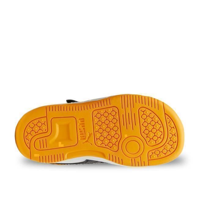 Scarpe Puma Rebound V6 Mid Ac+ Inf per neonati e bambini piccoli, colore bianco 396542-19