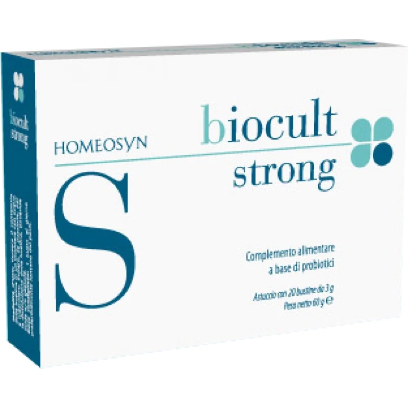 HOMEOSYN Biocult Complemento alimenticio para intestinos y sistema inmunitario fuertes 10 sobres
