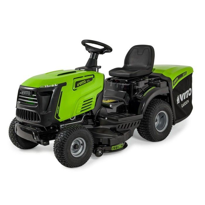 Tracteur Tondeuse thermique Autoportée 10.5CV Transmission Hydrostatique Coupe 86cm Bac 245L VITO